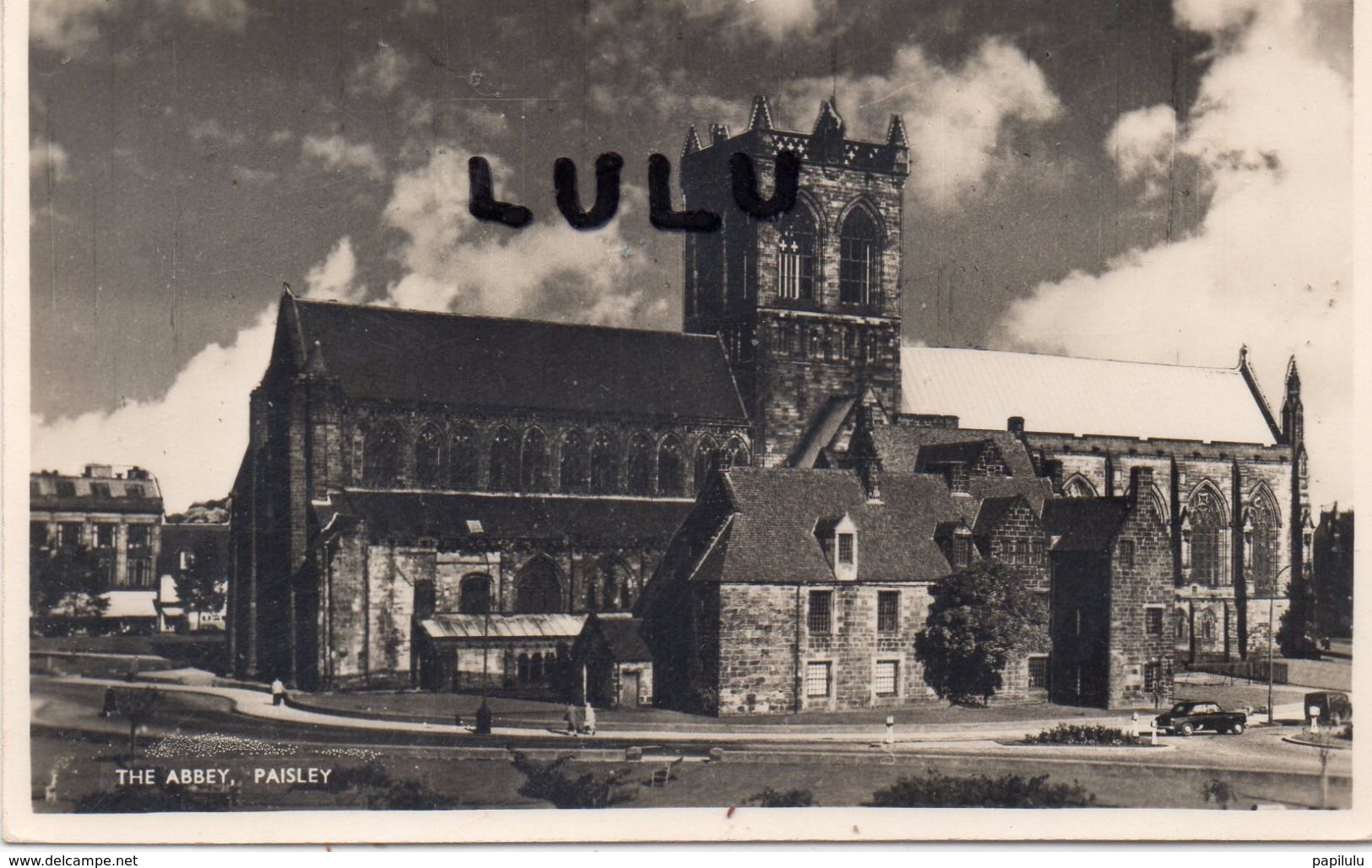 ECOSSE : Real Photo : The Abbey Paisley - Renfrewshire