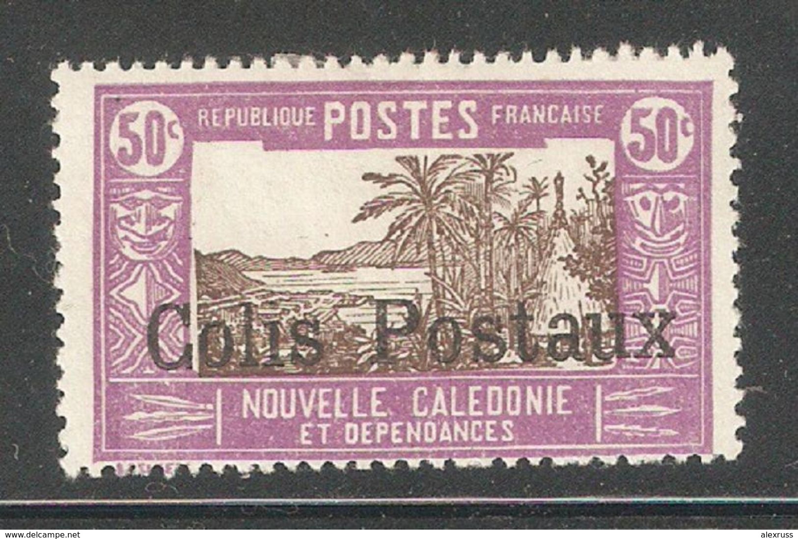 New Caledonia 1930,50c Colis Parcel Post,Sc Q4,VF Mint Hinged* (K-8) - Neufs