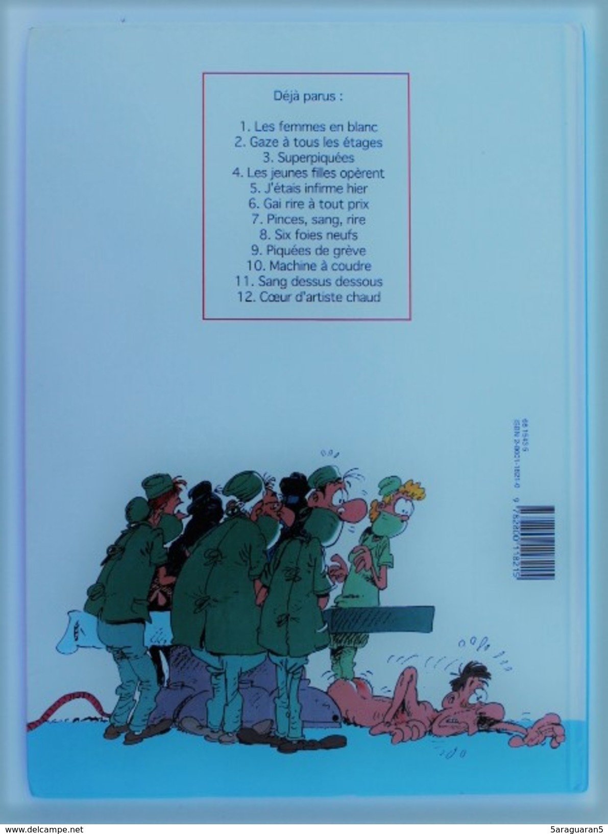 BD LES FEMMES EN BLANC - 8 - Six Foies Neufs - Rééd. 1993 - Femmes En Blanc, Les