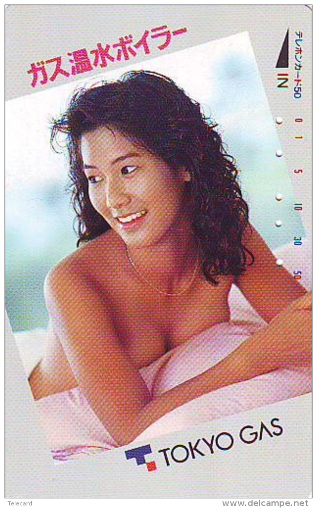 Télécarte Japon EROTIQUE (5933) EROTIC * Japan * ACTRESS * TK * BIKINI  GIRL * BATHCLOTHES * FEMME * SEXY LADY - Mode