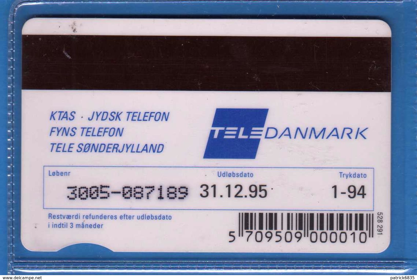 DANMARK - TELEFONKORT - PAPAGALLO - 20 KR   . Usata .   Vedi Descrizione. (6) - Perroquets