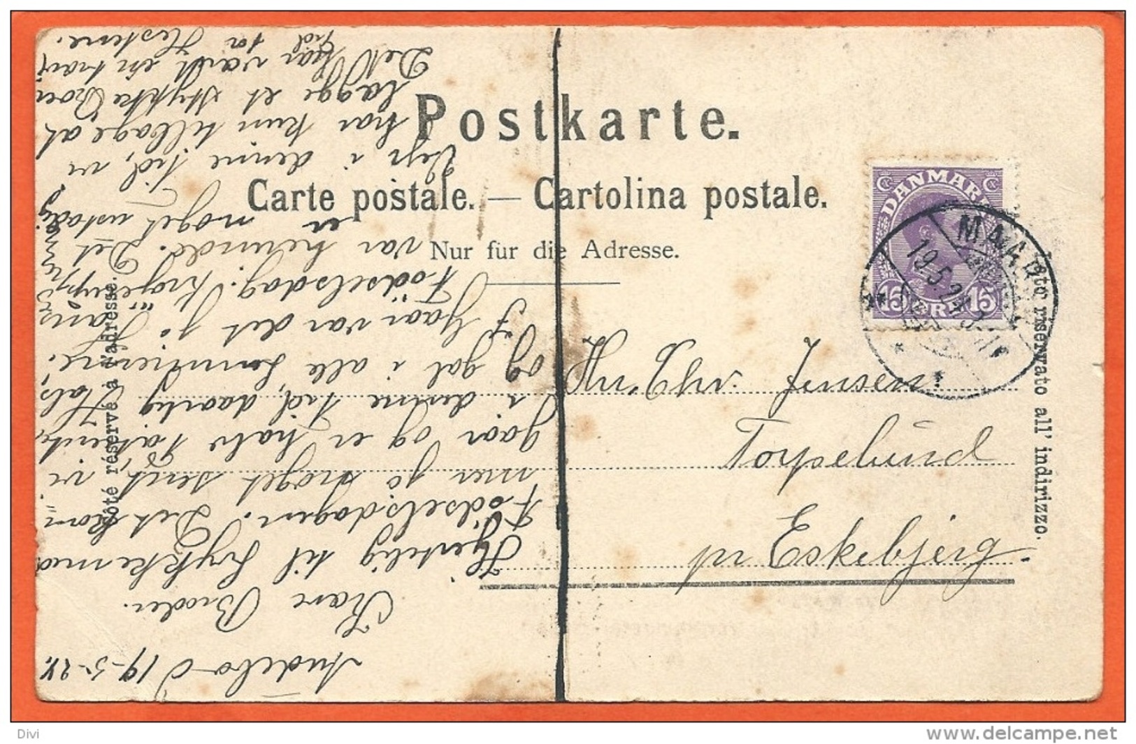 E011, * PATHANS PASHTUNS *  RARE POSTCARD From DANISH TELT MISSIONARIES * USED With DANISH STAMP - Afghanistan