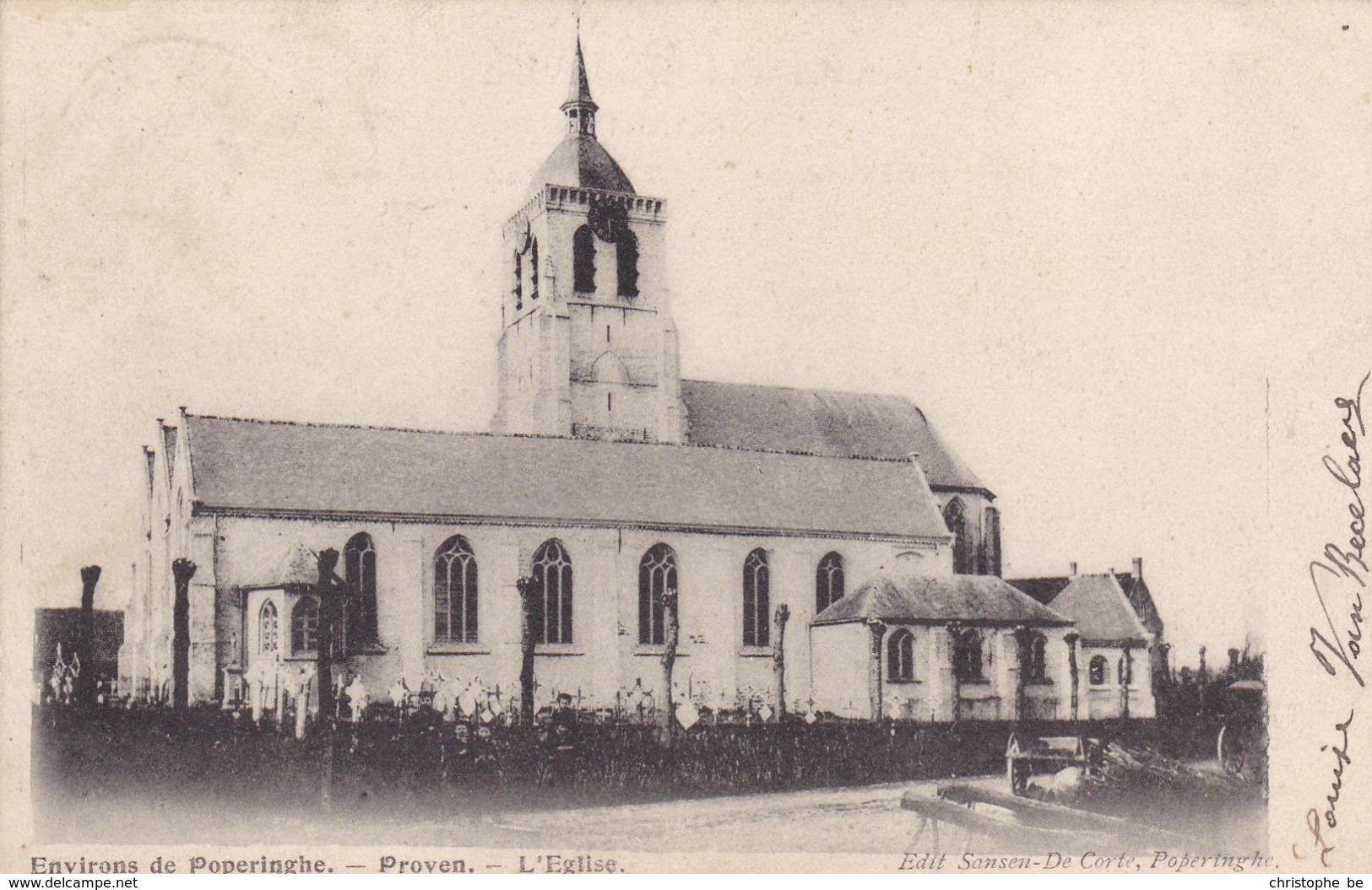 Environs De Poperinghe, Proven, L'Eglise (pk36620) - Poperinge