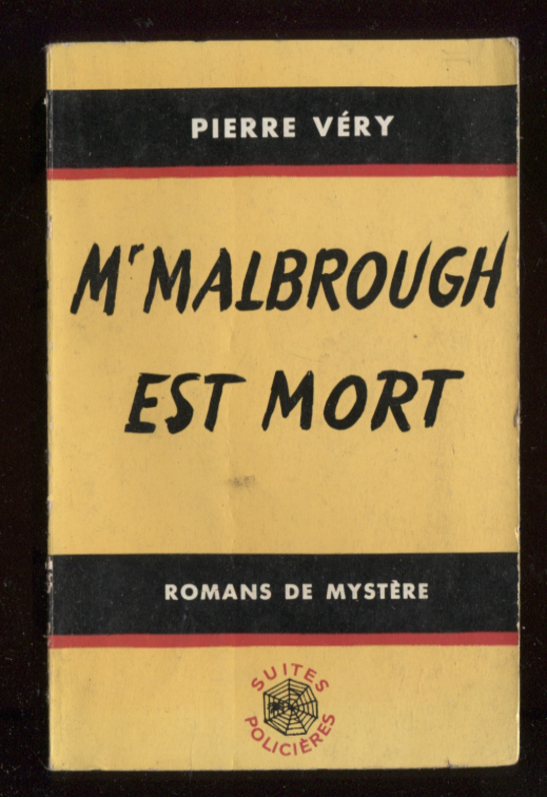 Pierre Véry Mr Malbrough Est Mort Romans De Mystère Pierre Horay 1950 Port Fr Métr 2,84 E - Pierre Horay