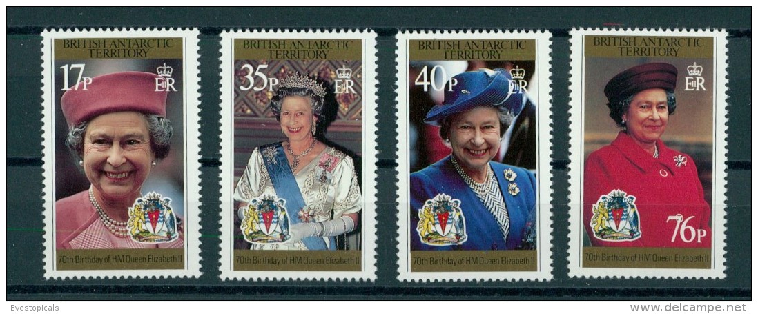 B.A.T / BRITISH ANTARCTIC TERRITORIES, MNH 1996 70th Anniversary Of The Birth Of Queen Elizabeth II - Ongebruikt