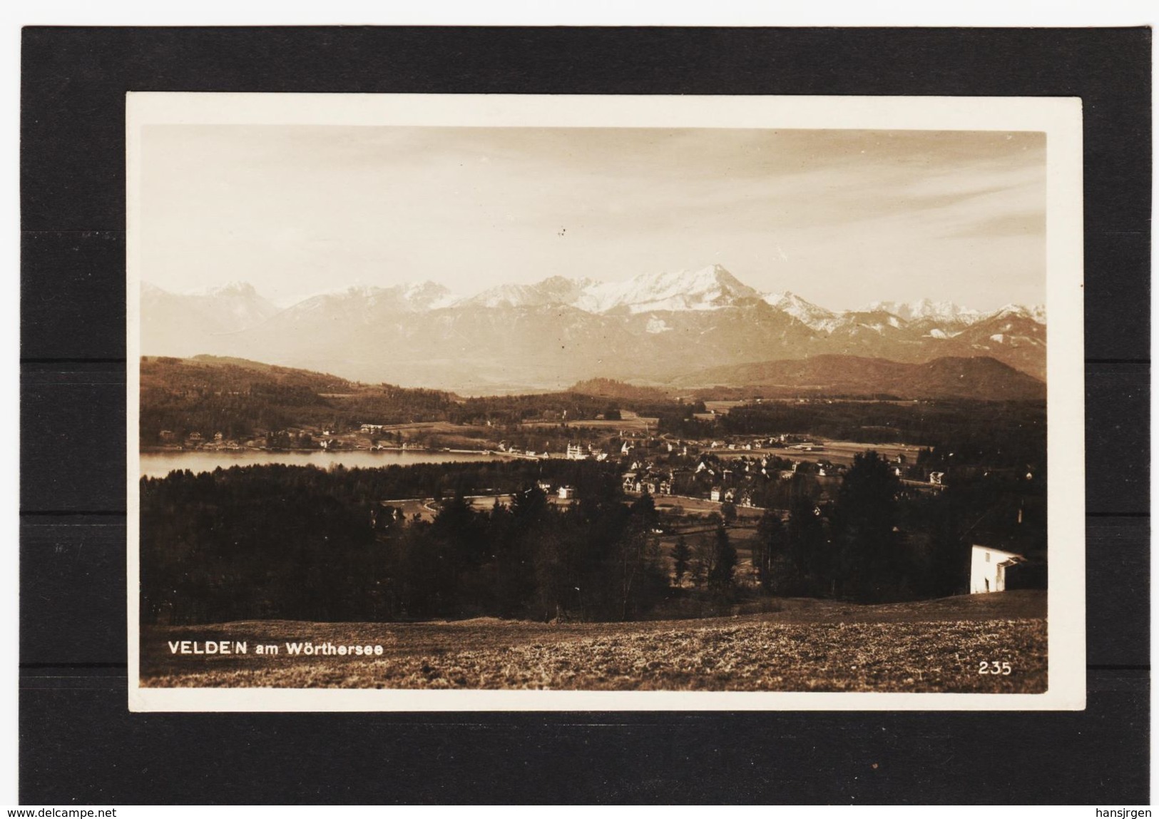 ZAK640 POSTKARTE JAHR 1924 VELDEN Am Wörthersee  UNGEBRAUCHT SIEHE ABBILDUNG - Velden