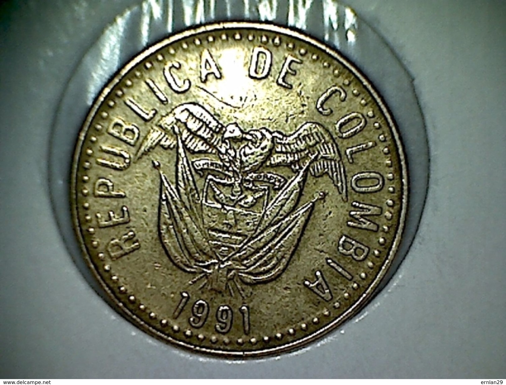 Colombie 20 Pesos 1991 - Colombie