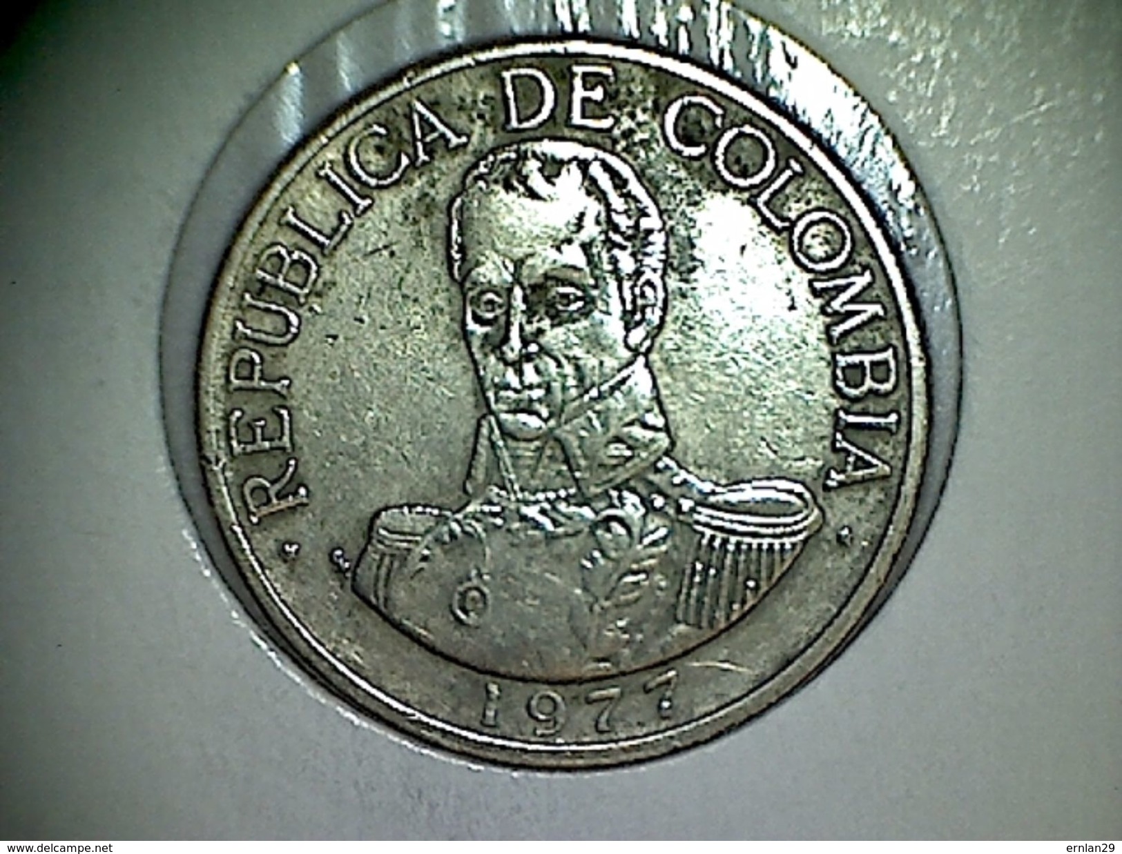 Colombie 1 Peso 1977 - Kolumbien