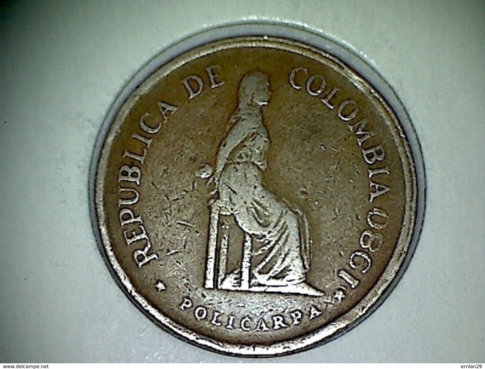 Colombie 5 Pesos 1980 - Colombia