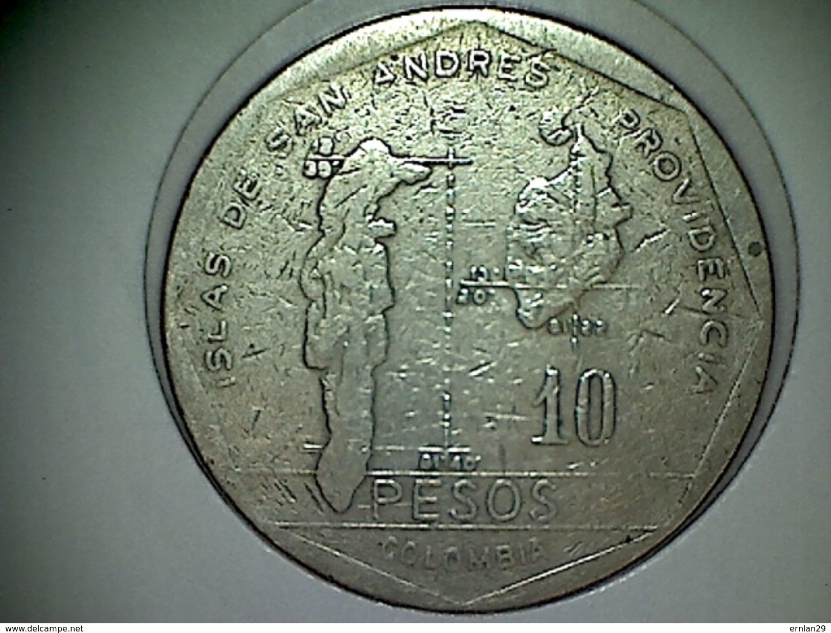 Colombie 10 Pesos 1981 - Colombia