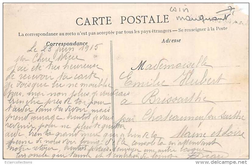 Sucé       44           Les Bords De L'Erdre. Promenade Du Personnel De La Sté Saupiquet    (  Angle Cassé Voir Scan) - Sonstige & Ohne Zuordnung