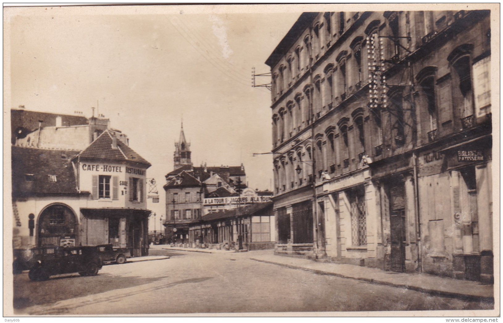 CPSM.PF . 60 . COMPIEGNE . RUE SAINT MAGENTA - Compiegne