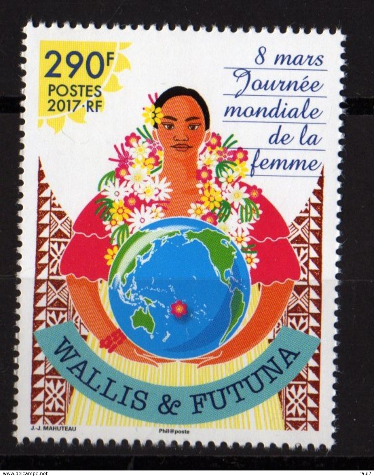 Wallis Et Futuna 2017 - Journée Mondiale De La Femme - 1 Val Neufs // Mnh - Neufs