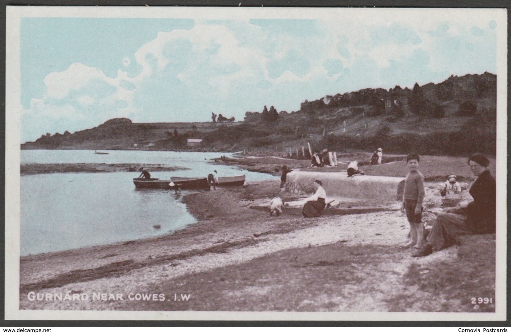 Gurnard Near Cowes, Isle Of Wight, C.1910 - J Welch Postcard - Cowes