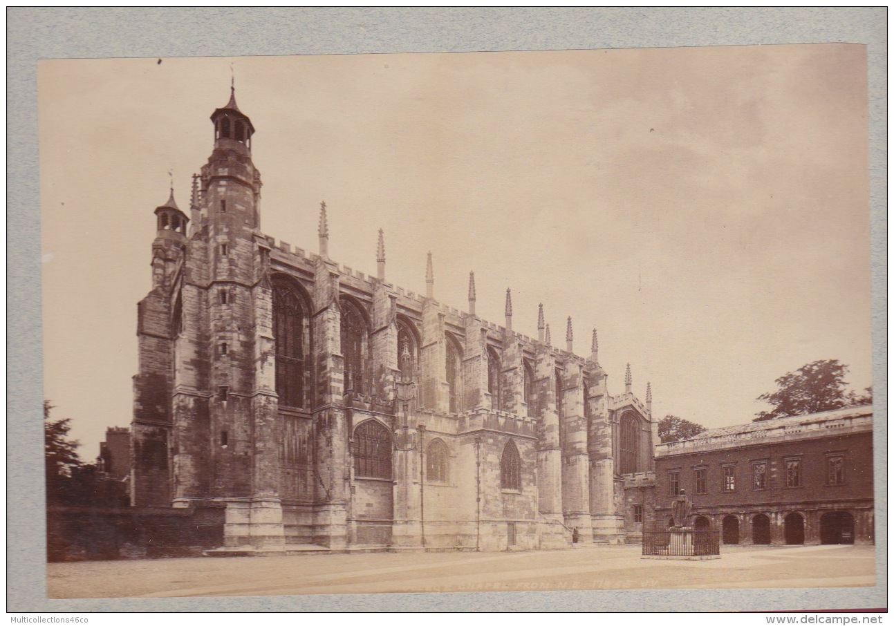 170617 - 2 PHOTOS Anciennes - ROYAUME UNI ANGLETERRE - BERKSHIRE - ETON In Westons Yard College Chapel - Sonstige & Ohne Zuordnung
