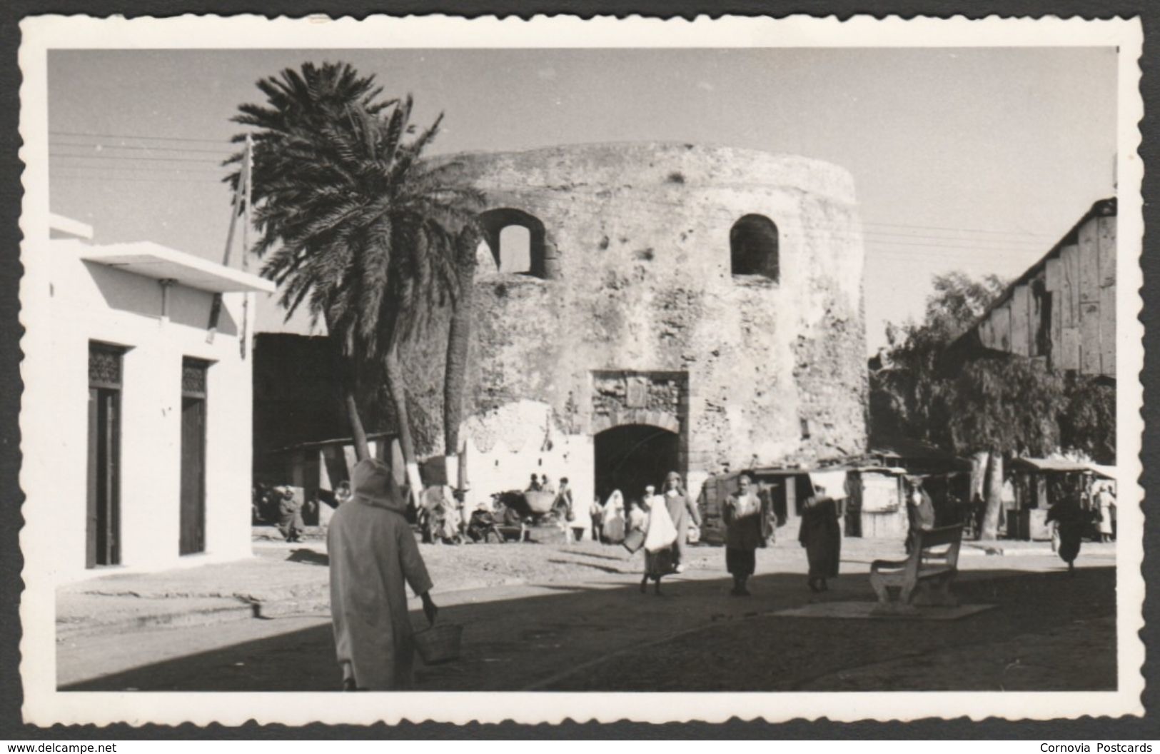 Bab Homar Gate, Asilah, Morocco, C.1950 - Agfa RP Postcard - Andere & Zonder Classificatie