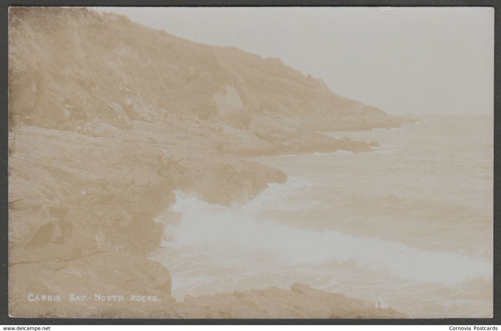 Carbis Bay, Cornwall, 1912 - RP Postcard - Other & Unclassified