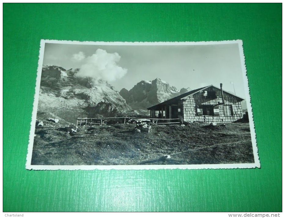 Cartolina Dolomiti Di Brenta - Rifugio Spinale Col Crozzon E La Cima Tosa 1931 - Trento