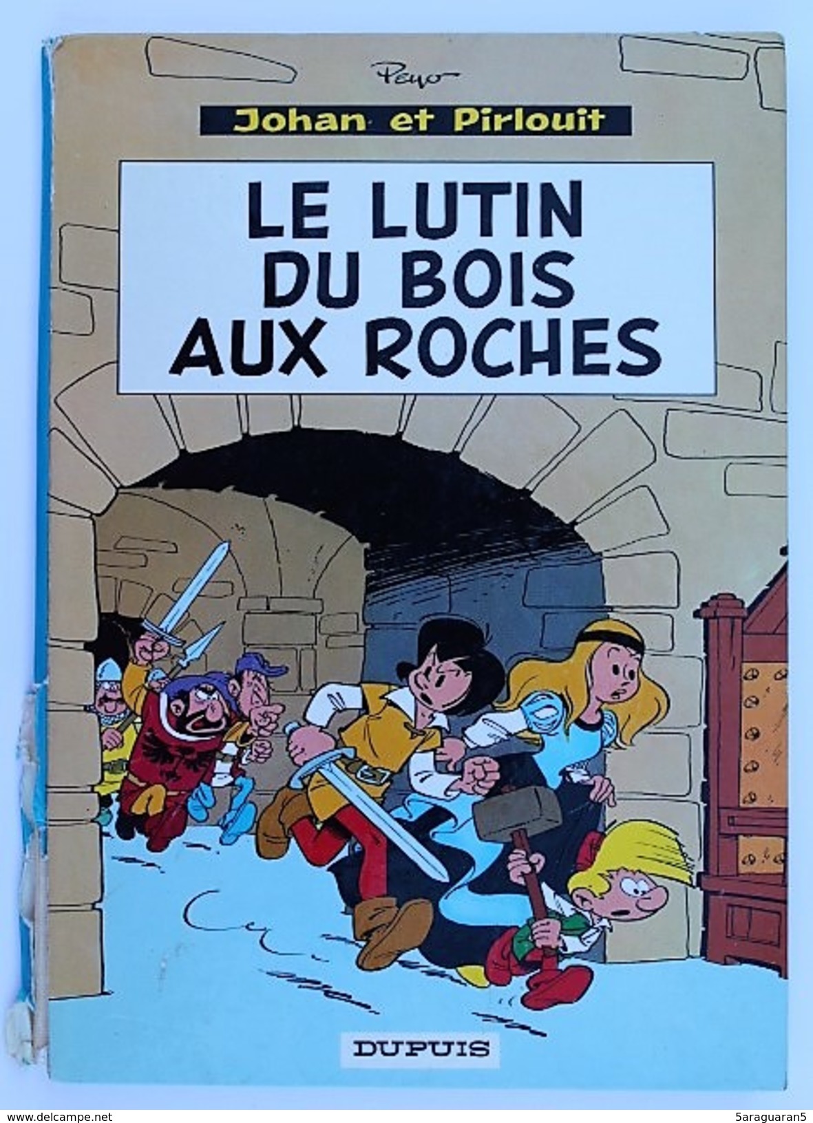BD JOHAN ET PIRLOUIT - 3 - Le Lutin Du Bois Aux Roches - Rééd. 1967 - Johan Et Pirlouit