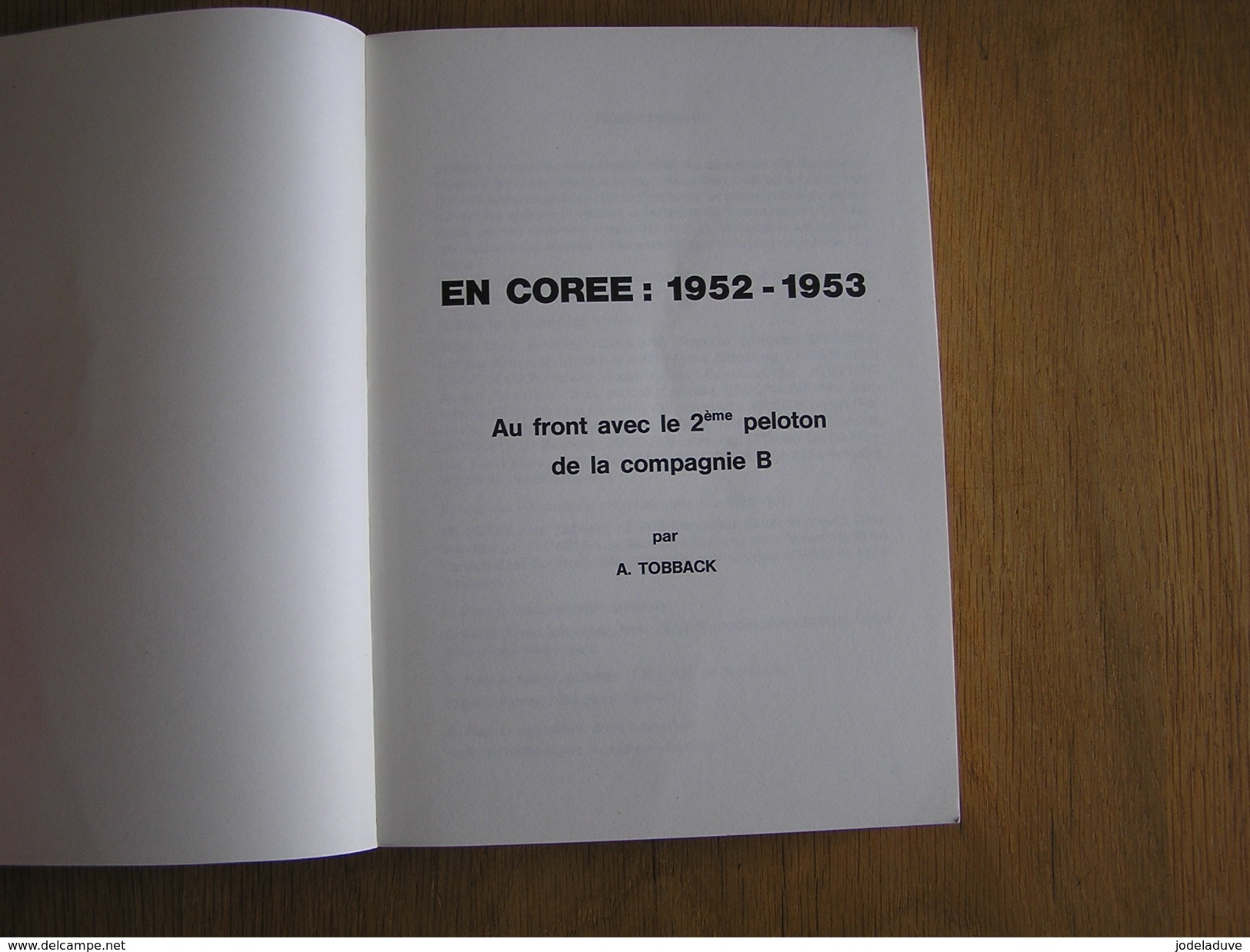 EN COREE 1952 1953 Au Front Avec Le 2 ème Peloton De La Compagnie B A Tobback Guerre De Corée Belgique - War 1939-45