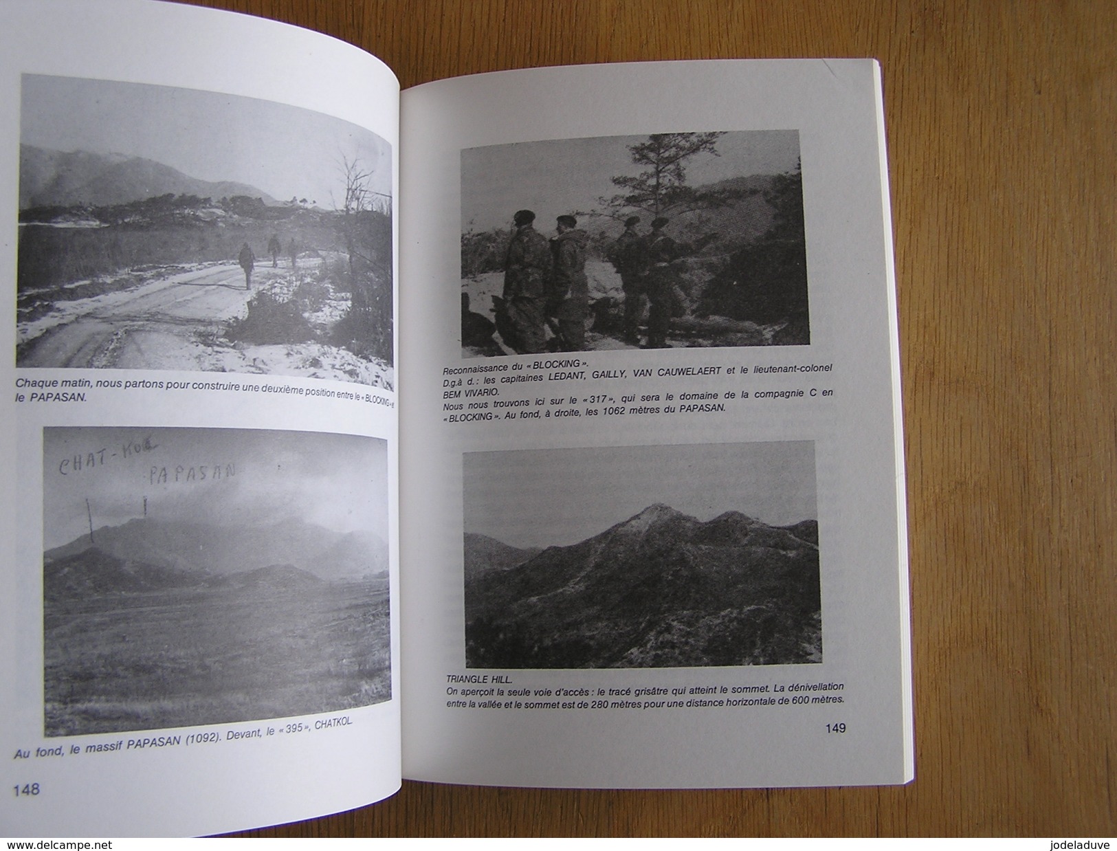 EN COREE 1952 1953 Au Front avec le 2 ème Peloton de la Compagnie B A Tobback Guerre de Corée Belgique