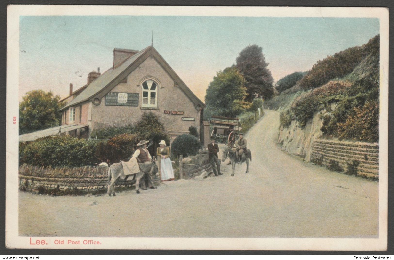 Old Post Office, Lee, Devon, 1904 - Peacock Postcard - Other & Unclassified