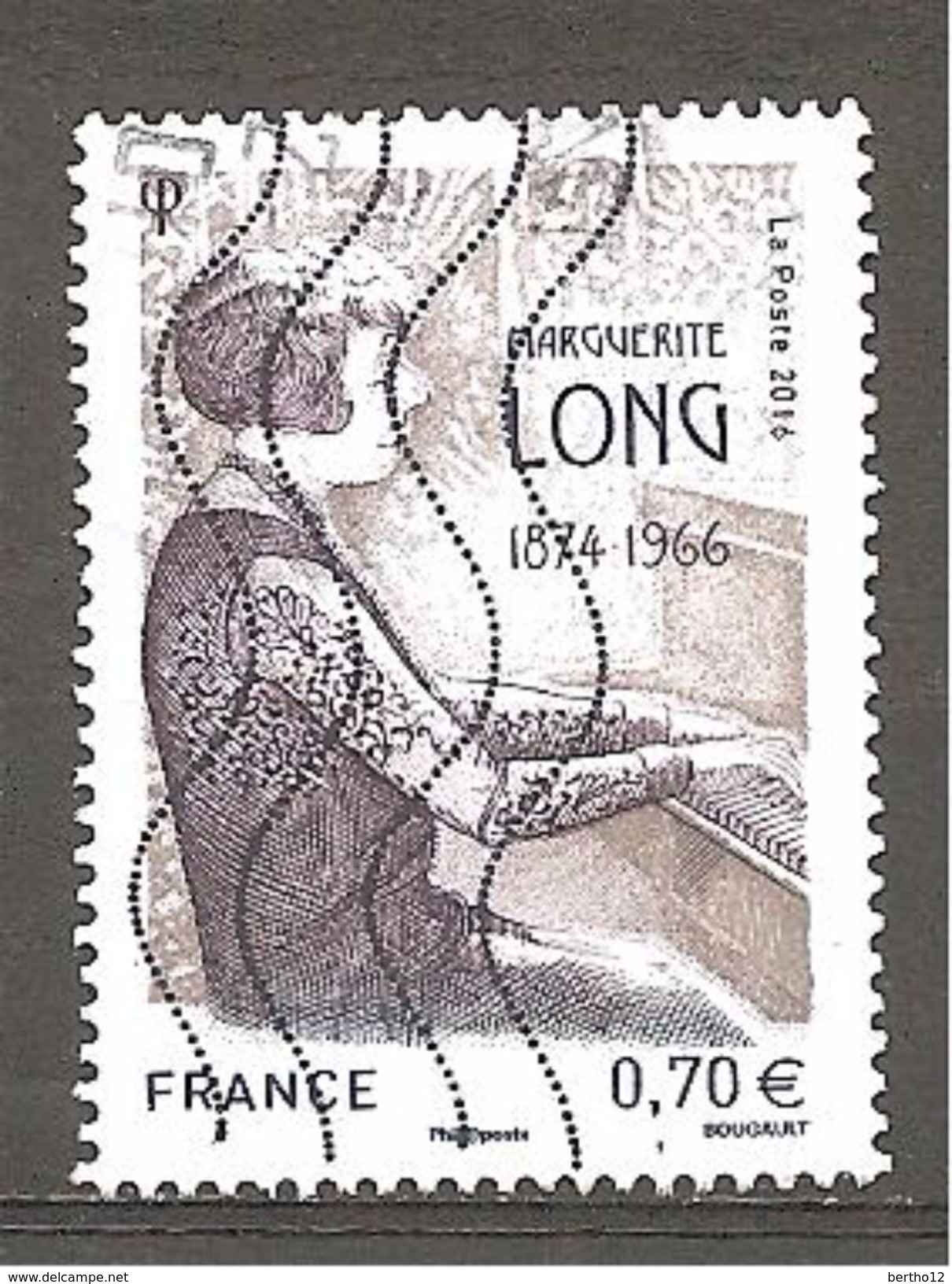 FRANCE - 2016 LONG Oblitéré Cachet Rond - Oblitérés