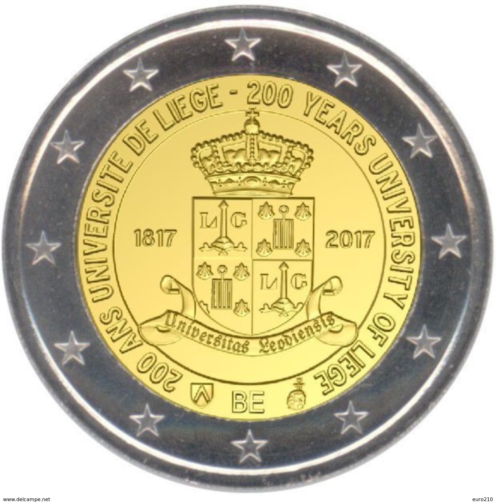 BELGIQUE - 2 Euro 2017 - Université De Liège - Disponibles!! - Belgique