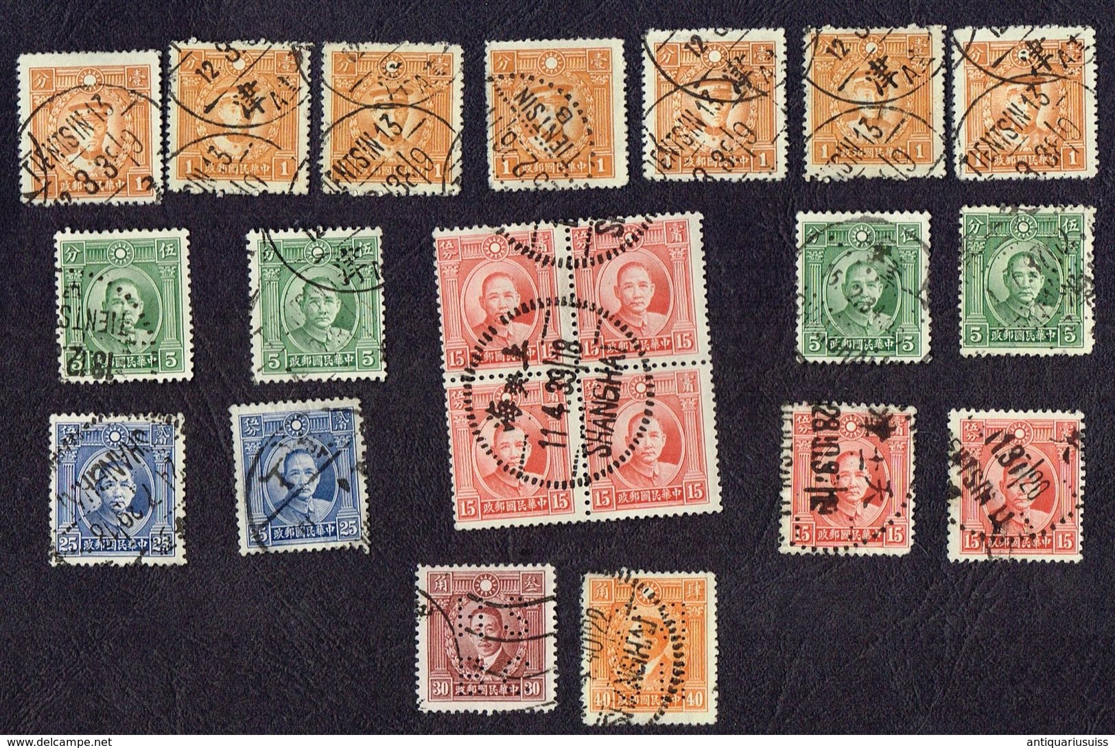 Chinese Postage Stamps - X62 Stamps -  REPUBLIC OF CHINA POSTAGE - Chinese Imperial - Autres & Non Classés