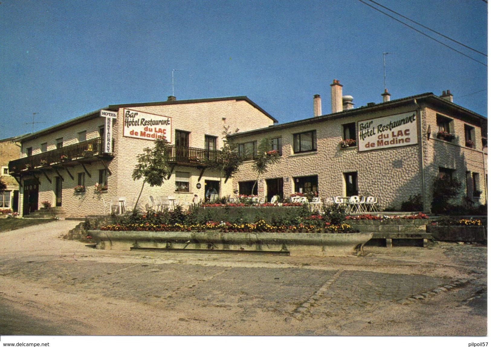 55 - HEUDICOURT - Hôtel Restaurant Du Lac De Madine - Autres & Non Classés