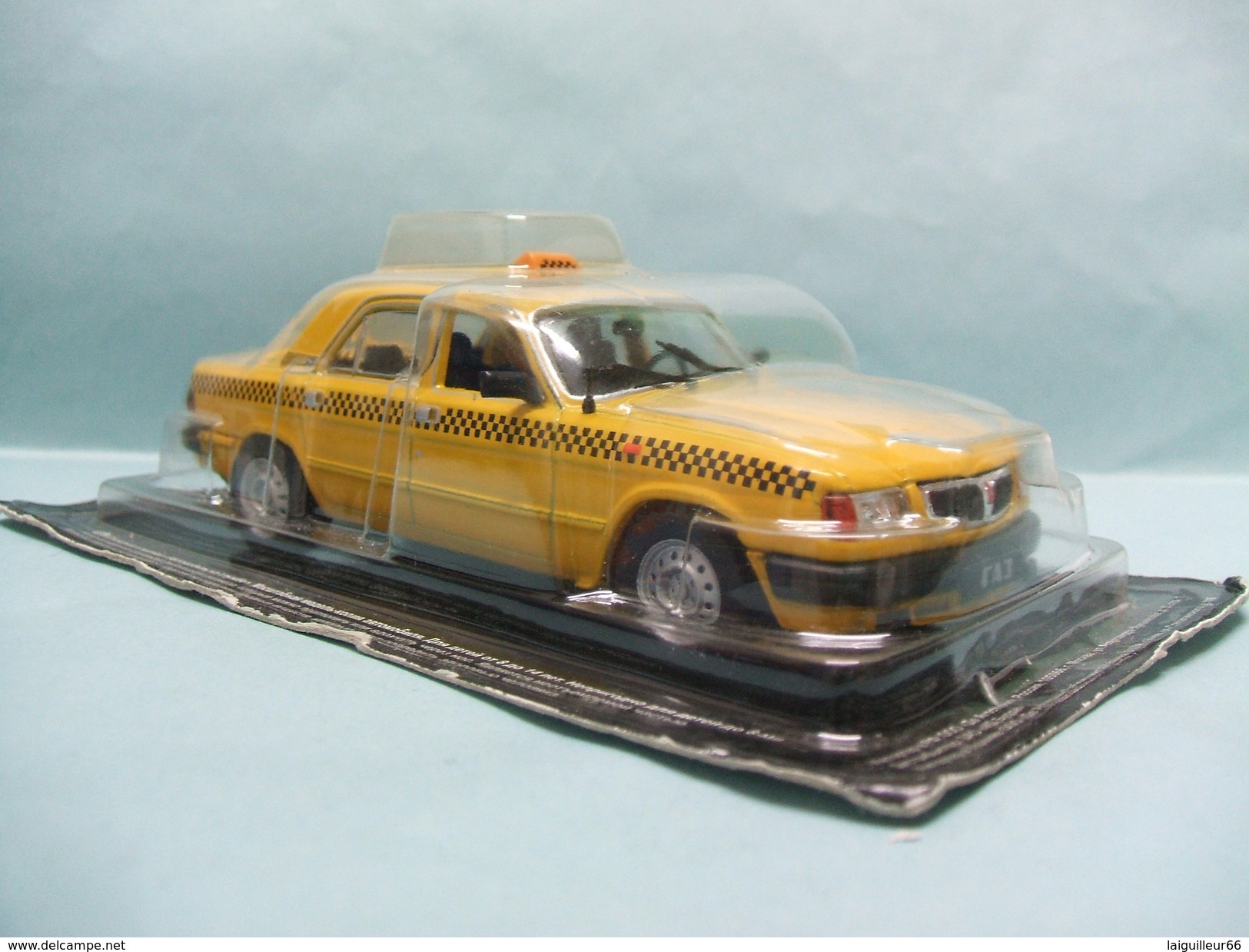 DeAgostini - GAZ 3110 BONRA TAXI URSS Voiture De L'Est Neuf NBO 1/43 - Sonstige & Ohne Zuordnung