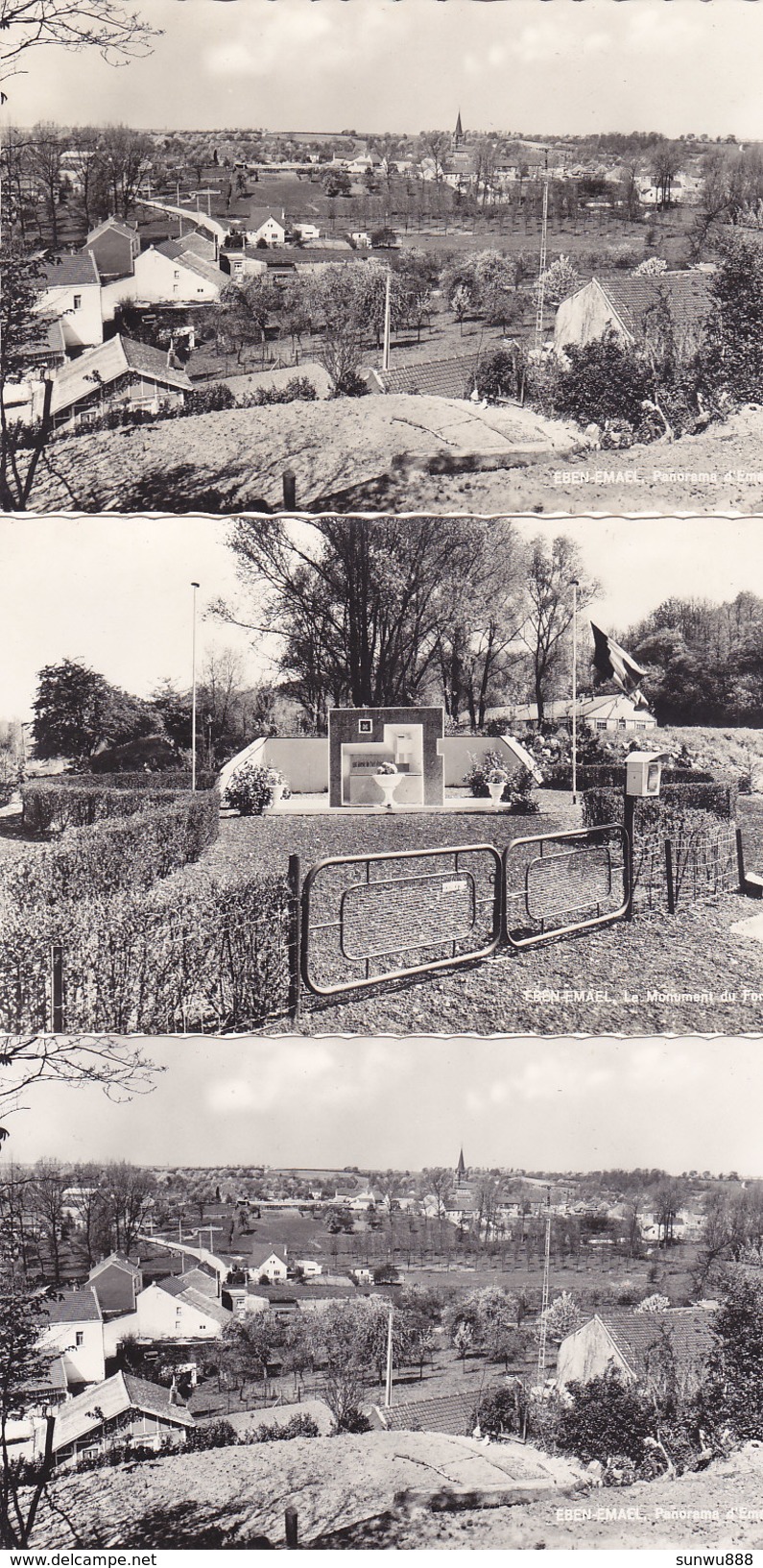 Eben Emael - Lot De 4 Cartes - Bassenge