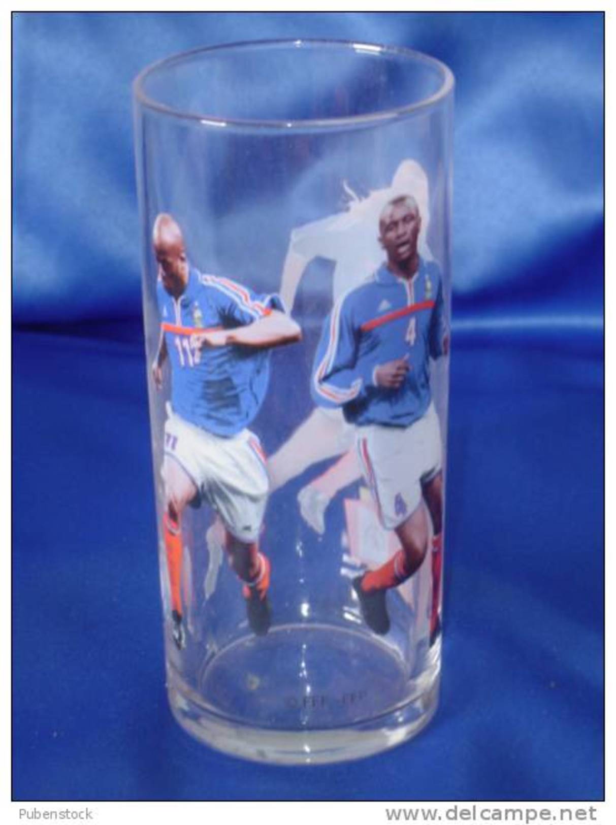 Verre "EQUIPE DE FRANCE FOOTBALL" Coca Cola - Mac Donald. - Tasses, Gobelets, Verres