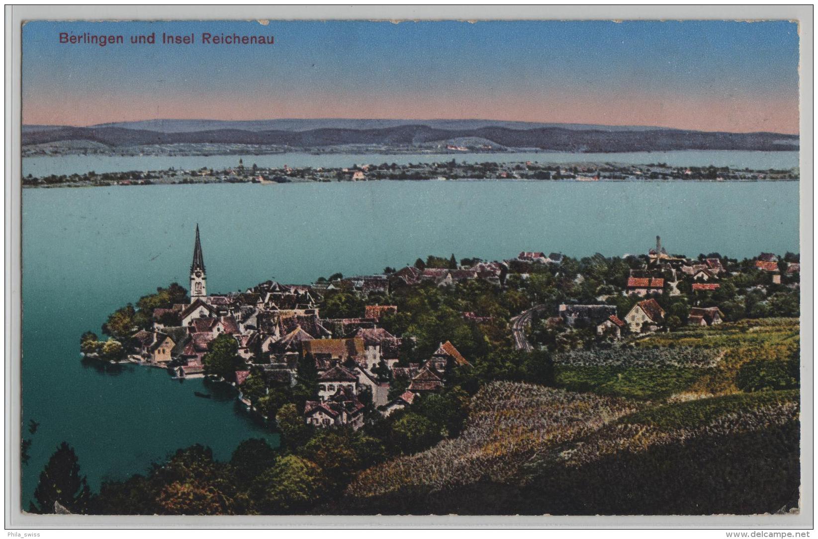 Berlingen Und Insel Reichenau - Photoglob - Berlingen