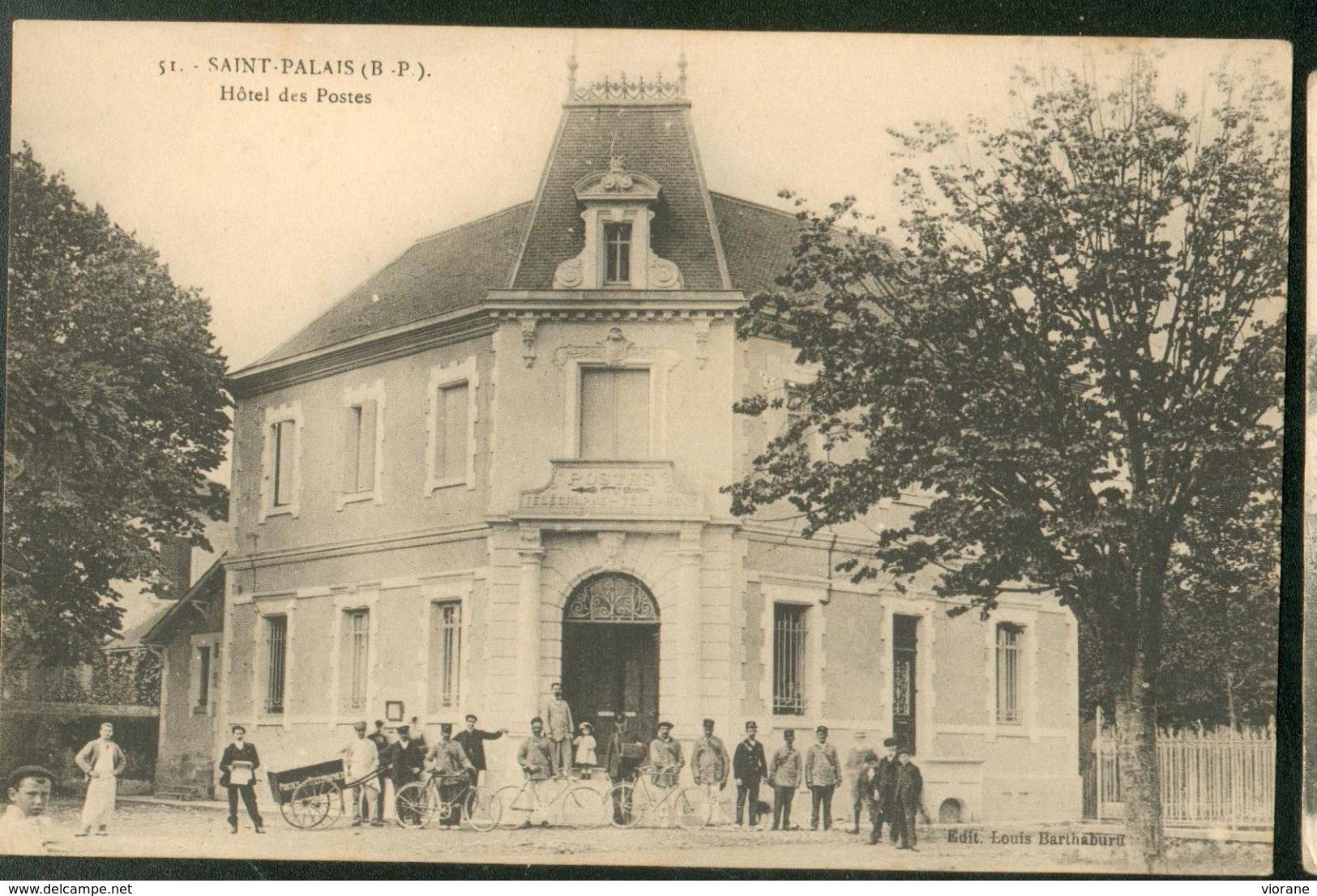 Hôtel Des Postes  (Facteurs) - Saint Palais