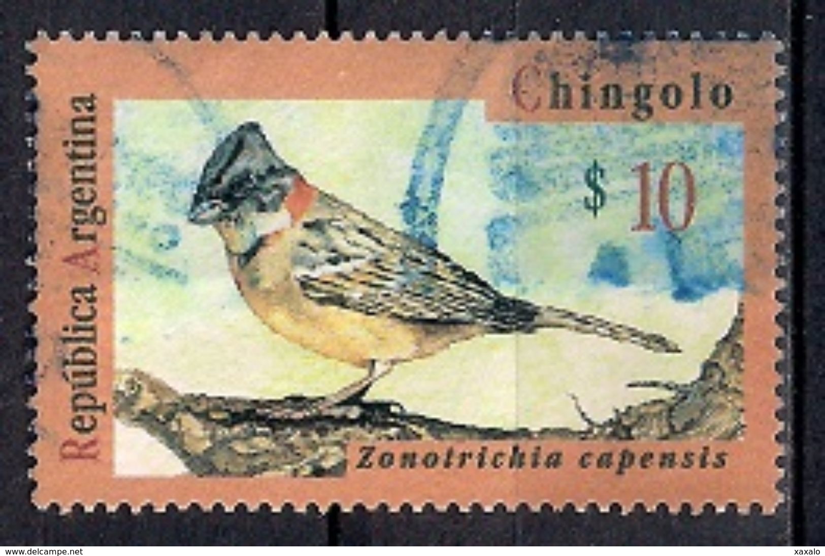 (A2) Argentina 1995 -  Birds - Used Stamps
