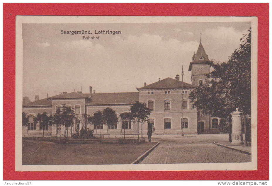 Sarreguemines  --  Bahnhof  --  Cachet Res Lazarett - Sarreguemines