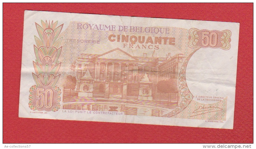 Belgique  --  50 Francs 16/05/1966  --  Etat  TB - Andere & Zonder Classificatie