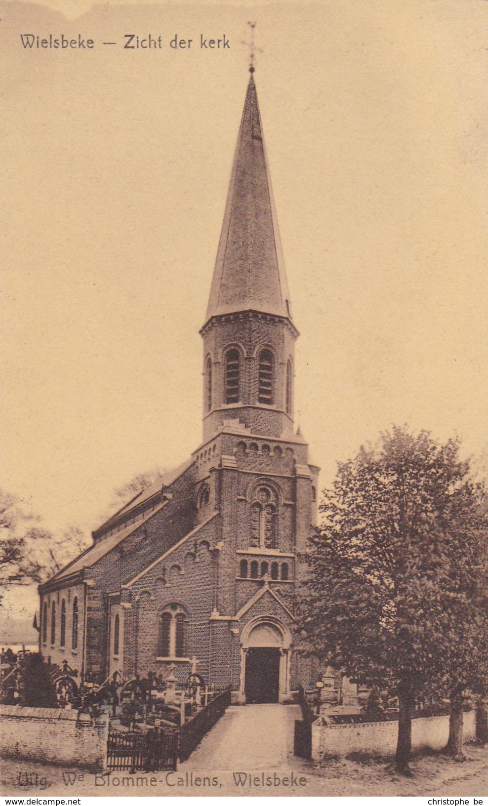 Wielsbeke, Zicht Der Kerk (pk36641) - Wielsbeke