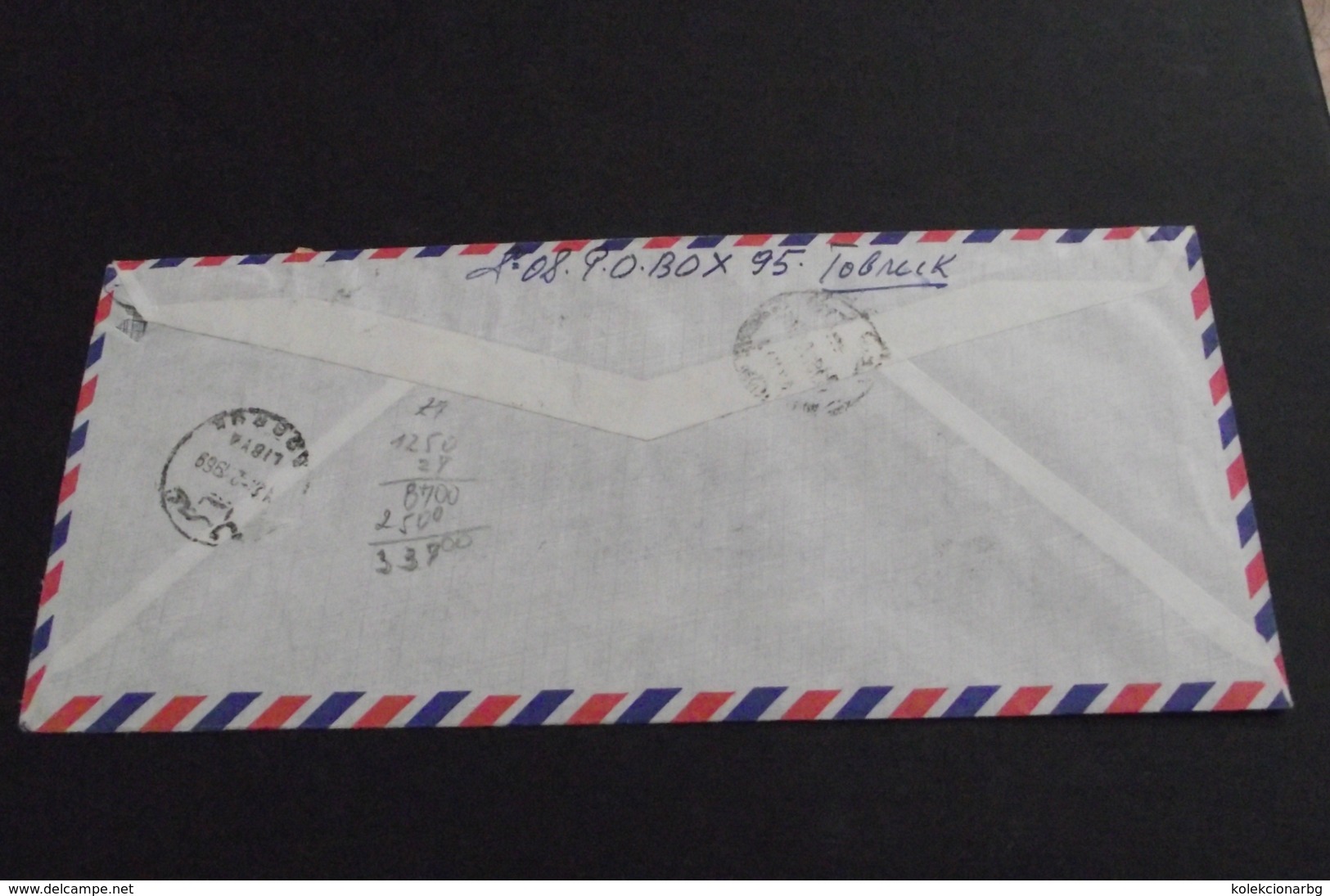 497. Letter Libye Tripoli-Yugoslavia Airmail - Covers & Documents