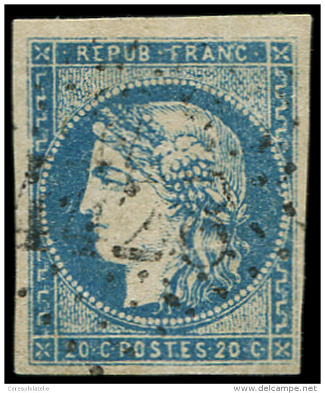 44A  20c. Bleu, T I R I, Pos. 15, Obl. GC, TB - Other & Unclassified