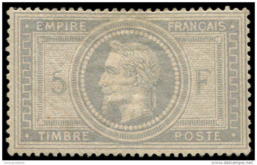 33    5f. Violet-gris, Forte Ch., Clairs, B/TB - Other & Unclassified