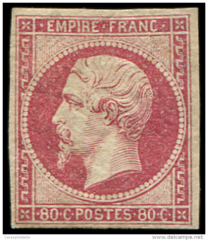 17B  80c. Rose, Ch. Un Peu Forte, TB - Other & Unclassified