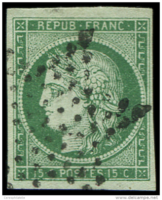 2    15c. Vert, Obl. ETOILE, TB. Br - Autres & Non Classés