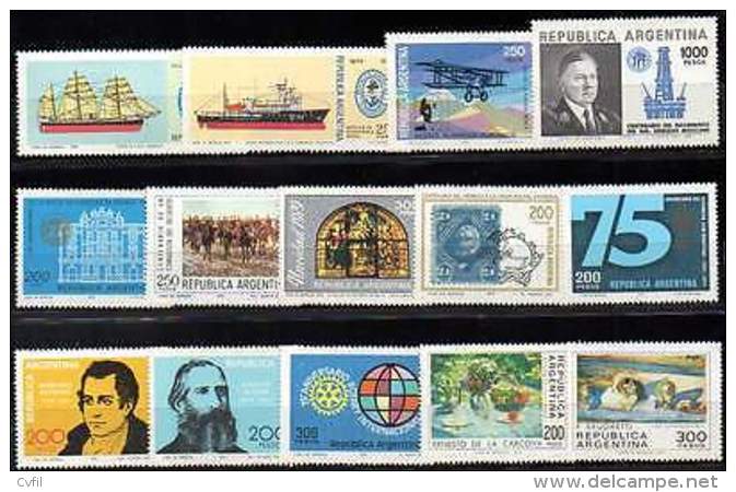 ARGENTINE / ARGENTINA 1979 - COMMEMORATIFS 39v + 4 BF - Neufs