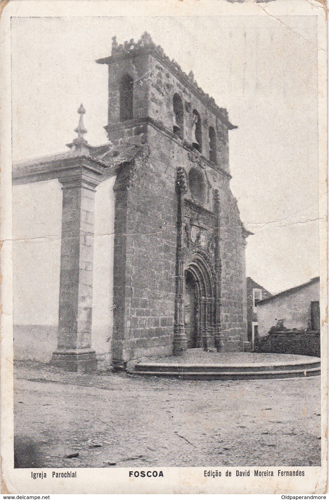 POSTCARD PORTUGAL -  VILA NOVA DE FOSCOA - IGREJA PAROQUIAL - GUARDA - Guarda