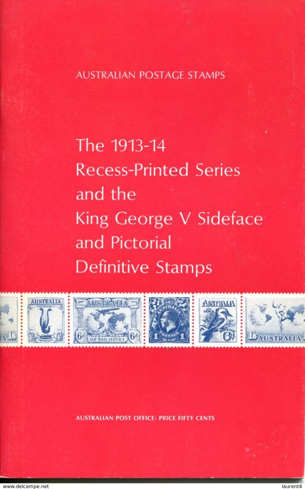 (Folder 72) Australian  Small Stamp Catalague Book - 1913-14 King George V Sideface And Pictorial Period Stamp (34 Page) - Themengebiet Sammeln