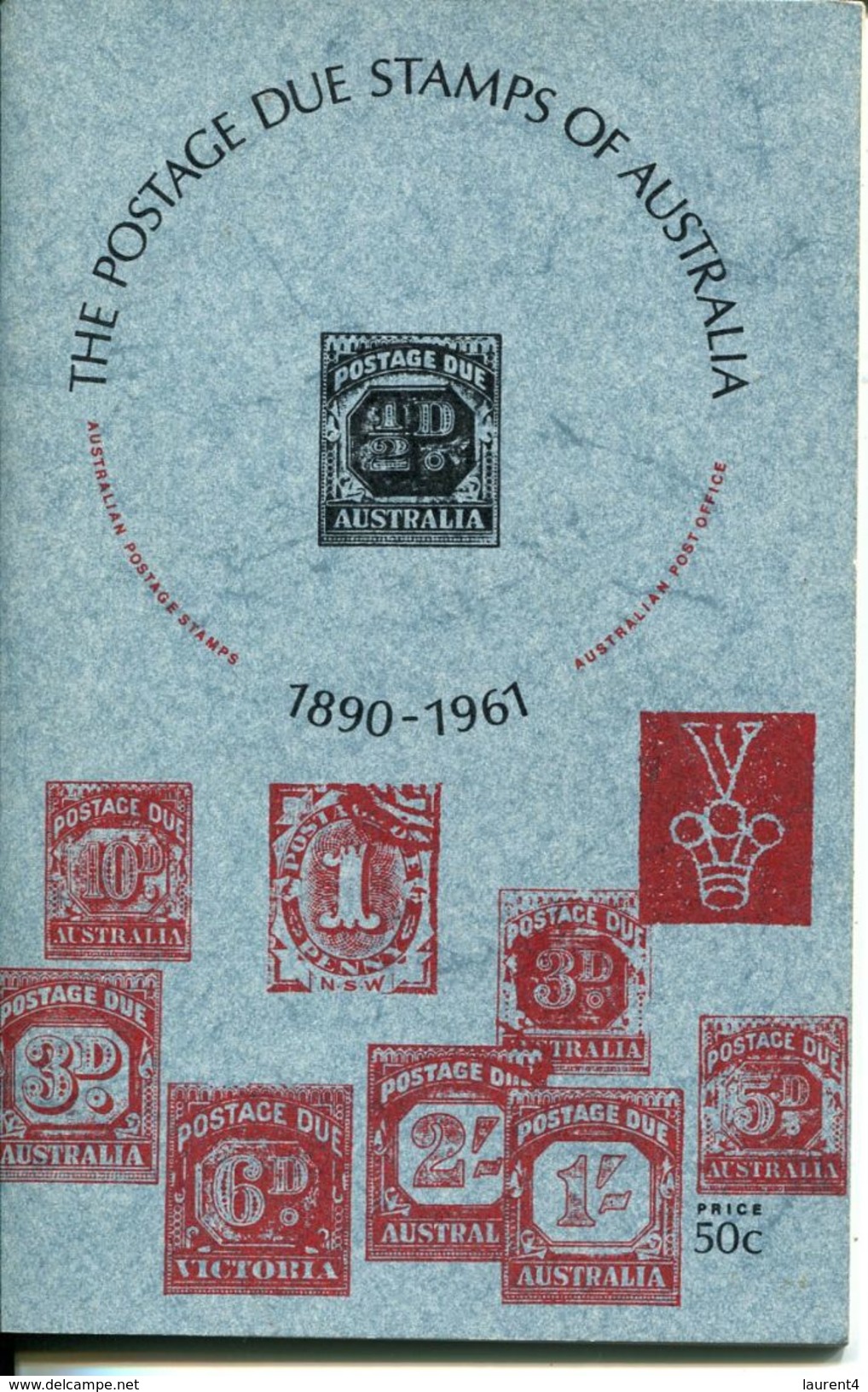 (Folder 72) Australian  Small Stamp Catalague Book - 1890 To 1961 Postage Due Stamp (28 Page) - Libros Sobre Colecciones