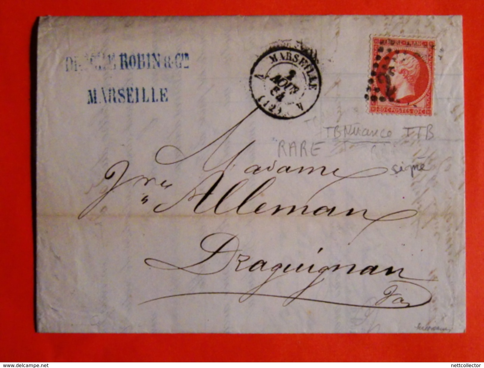 FRANCE 90 LETTRES CLASSIQUES RARES/BALLON MONTE/COMMUNE MAJ TB/TTB.... - 1849-1876: Klassieke Periode