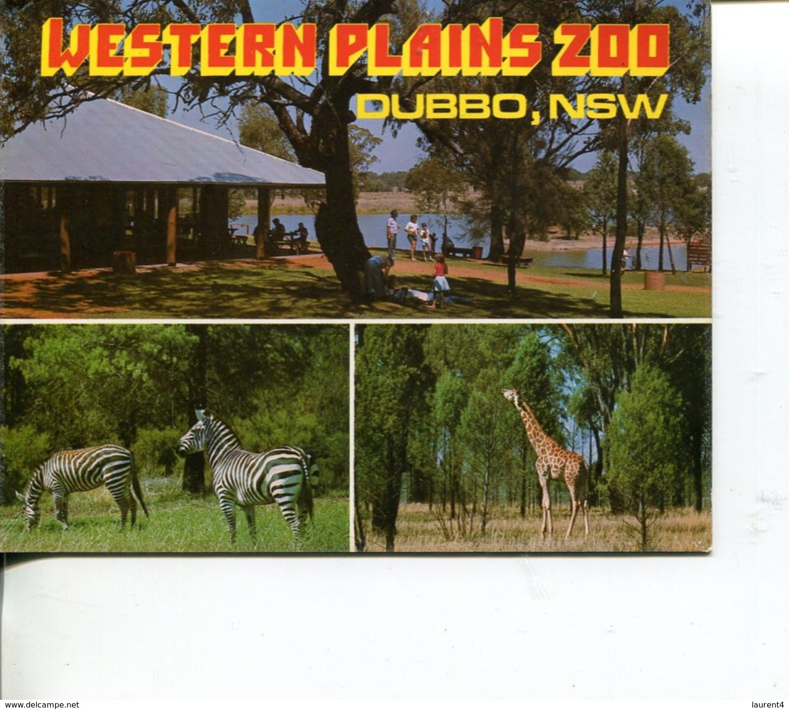 (Folder 77) Australia - NSW- Dubbo Western Palin Zoo (view Booklet) - Dubbo